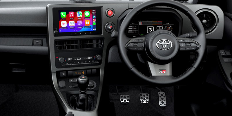 Toyota Yaris GR interior driver first cockpit
