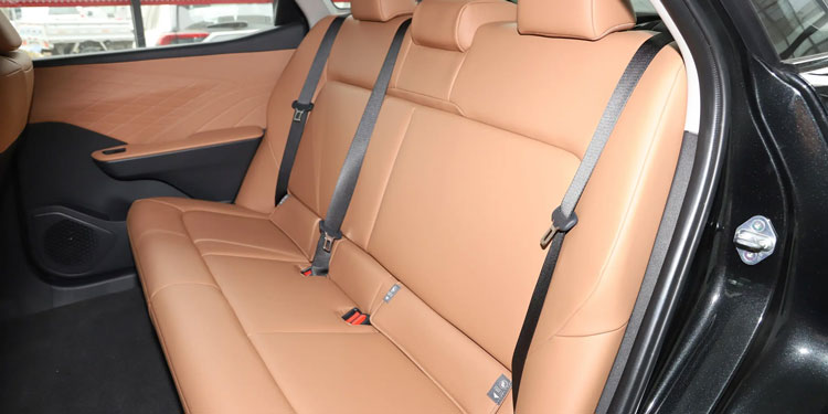 Toyota bZ3 rear seats