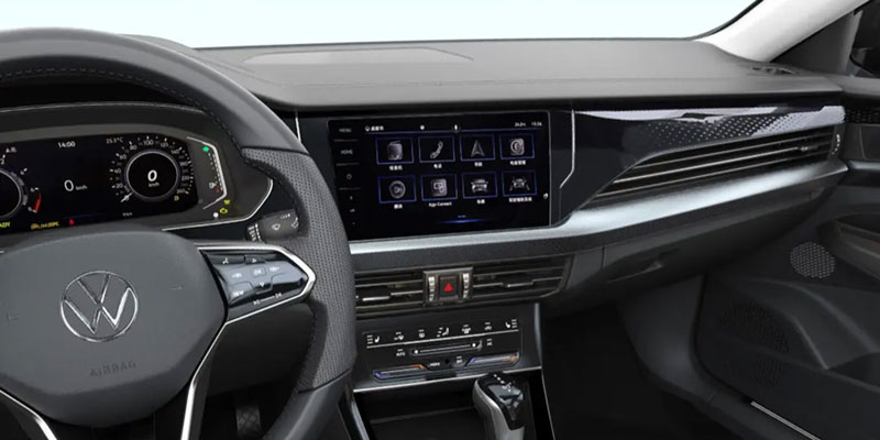 Volkswagen Passat 2024 center console screen