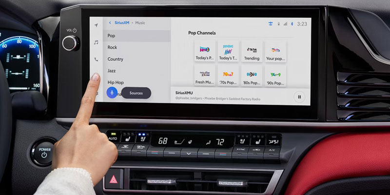 2025 Camry central control screen