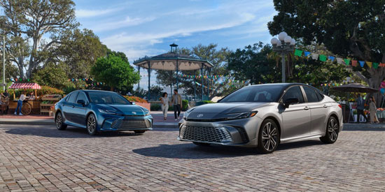 2025 Camry two exterior colors