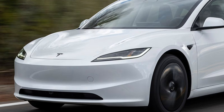 2025 Model 3 Standard front end