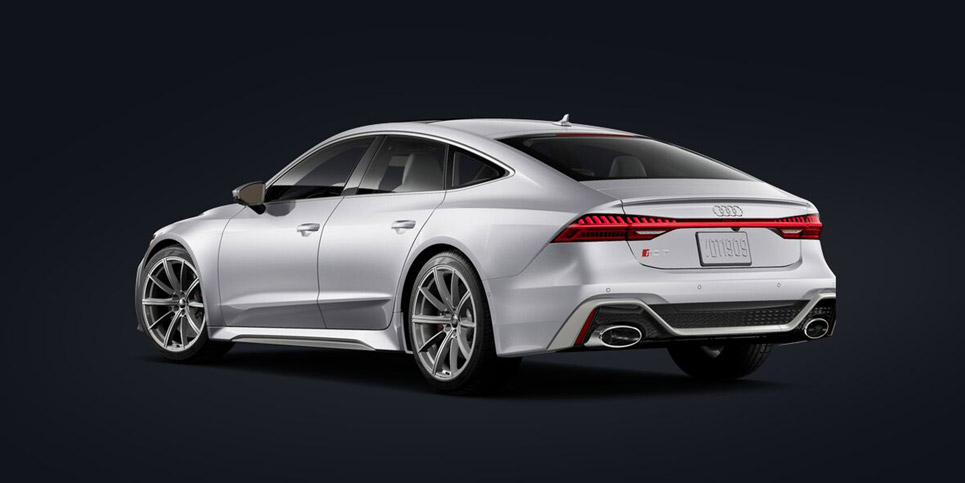 2026 Audi RS7 Rear Three-Quarter