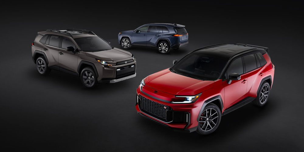 2026 Toyota RAV4 HEV Three Exterior Colors