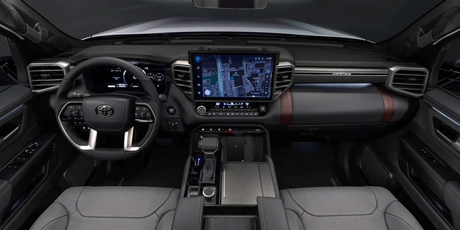 2026 Toyota Tundra Interior Shot