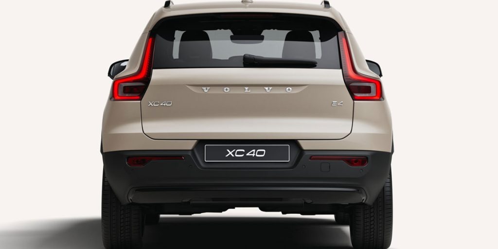2026 Volvo XC40 Rear Elevation