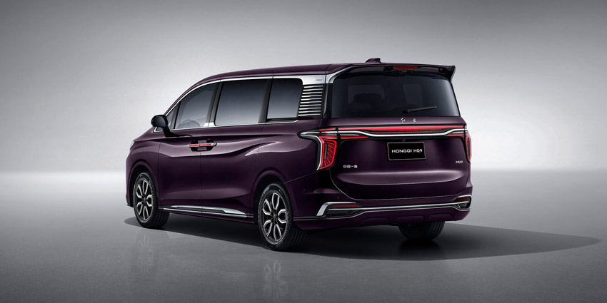 Hongqi HQ9 Rear Three-Quarter