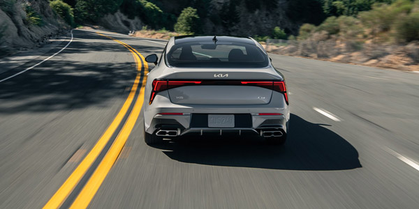 Kia K5 2025 Rear Elevation