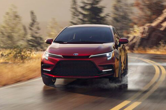 2026 Toyota Corolla Hybrid Rolling Shot