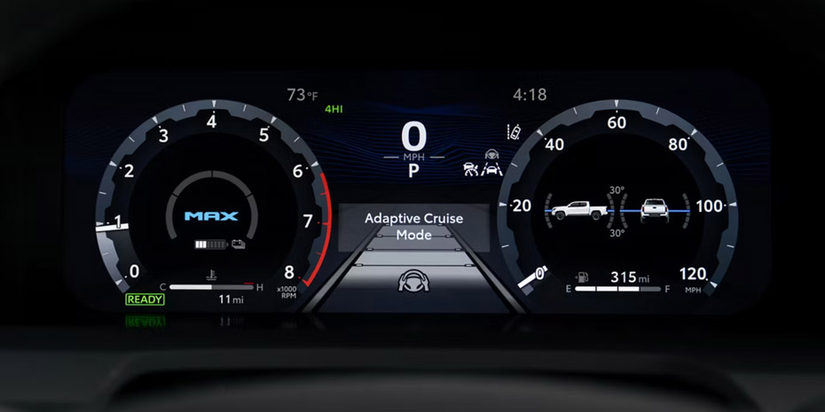 2026 Toyota Tacoma dashboard