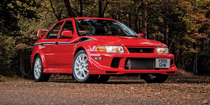 Mitsubishi Lancer Evolution VI Front Three-Quarter