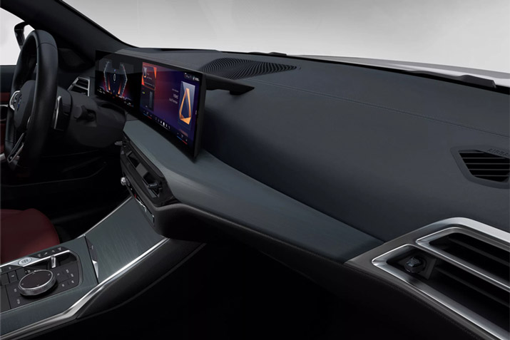 The SenaTec instrument cluster is an optional feature on the 2026 BMW 3 Series