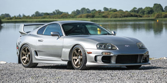 Toyota Supra (A80) Front Three-Quarter