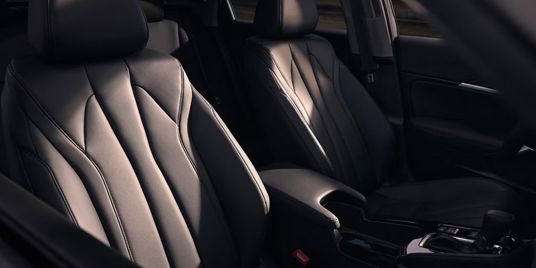 2026 Acura Integra ebony seats detail