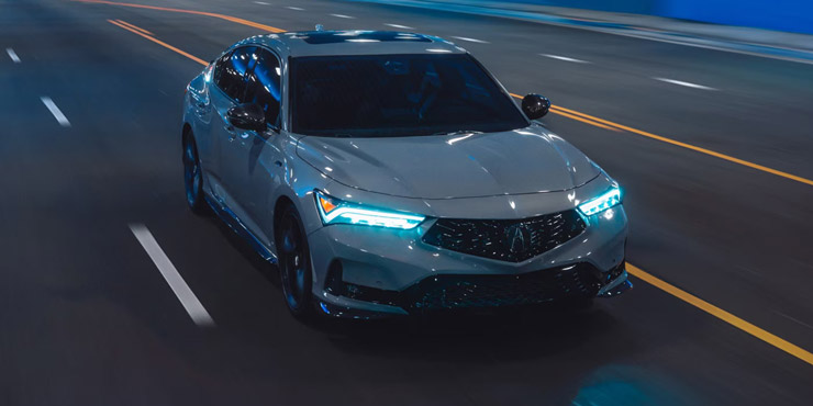 2026 Acura Integra in Urban Gray Pearl.