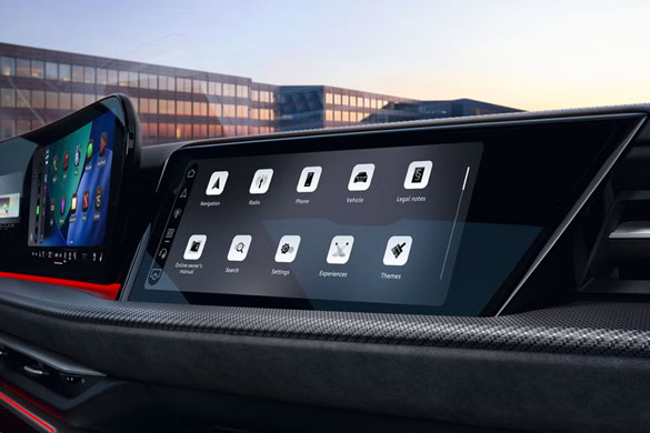 2026 Audi SQ5 Passenger Entertainment Screen