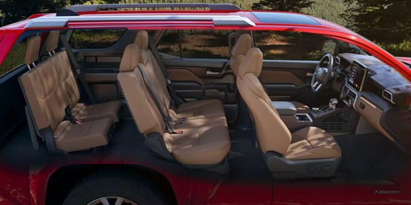 2026 Toyota 4Runner Seating Layout