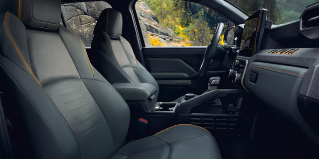 2026 Toyota 4Runner front row space