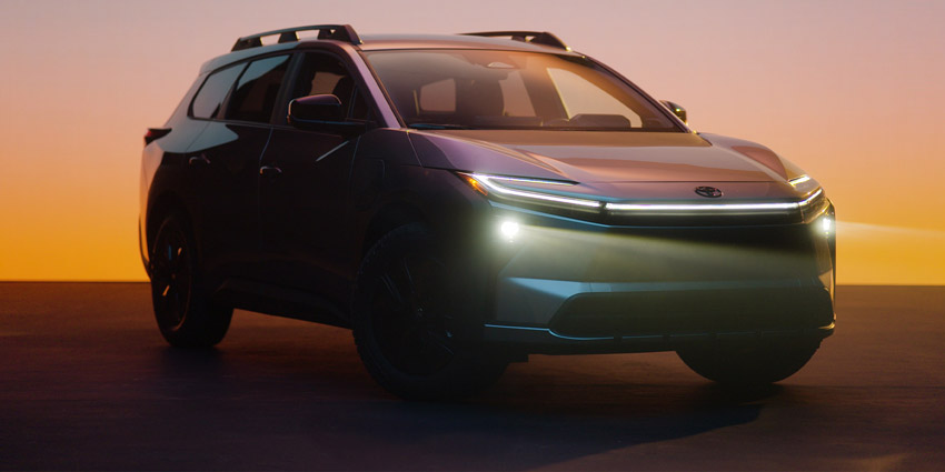 2026 Toyota bZ Woodland Front Three-Quarter