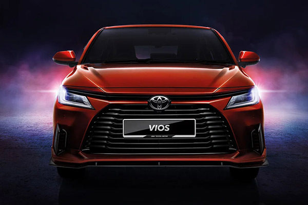 Toyota Vios Front Elevation