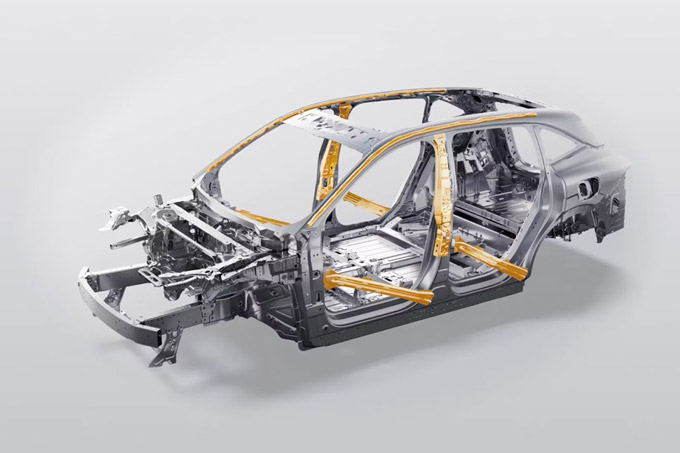 Zeekr 7X High-Strength Steel-Aluminum Hybrid Body