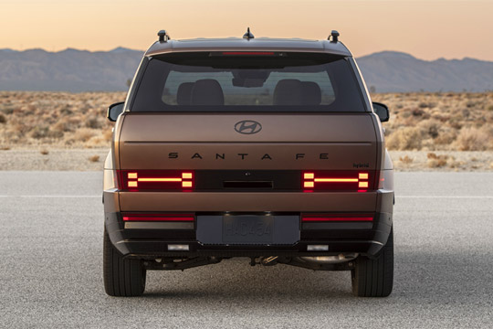 2026 Hyundai Santa Fe Rear Elevation