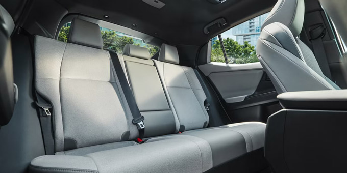 2026 Toyota C-HR XSE Rear Seats