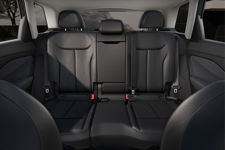 Rear seats view of the All-new 2026 Q3