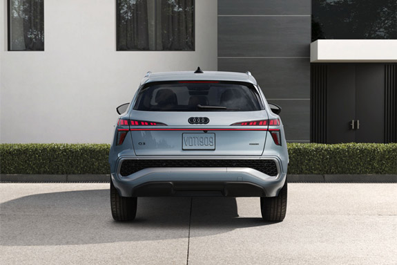 Rear view of the All-new 2026 Q3