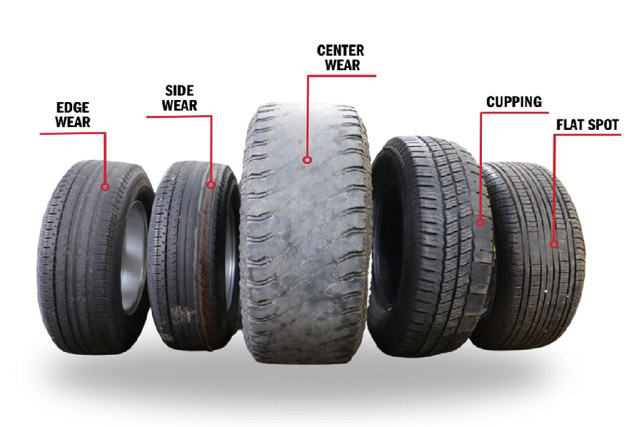 Uneven Tread Wear Appears