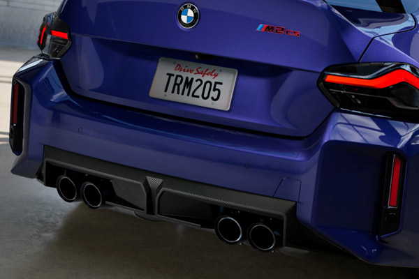 2026 BMW M2 CS M Carbon rear diffuser