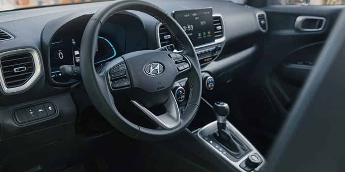 2026 Hyundai Venue steering wheel