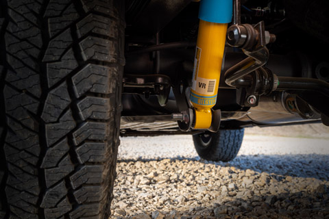 2026 Nissan Frontier PRO-4X shock absorbers