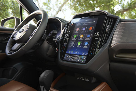 2026 Subaru Forester Center Console Display