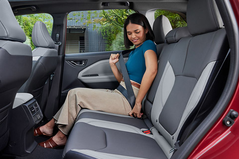 2026 Subaru Forester rear passenger space