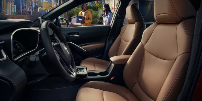 2026 Toyota Corolla Cross Front Seats