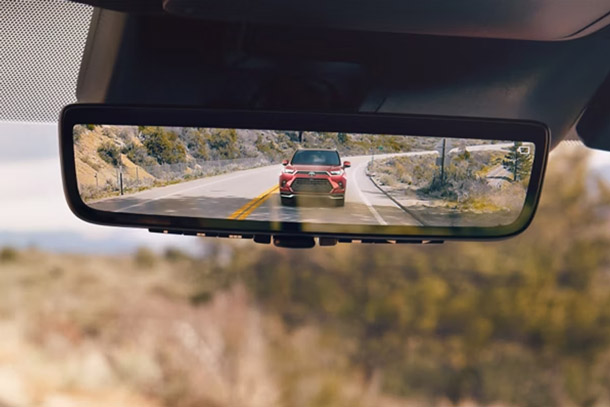 2026 Toyota Grand Highlander Digital Rearview Mirror with HomeLink