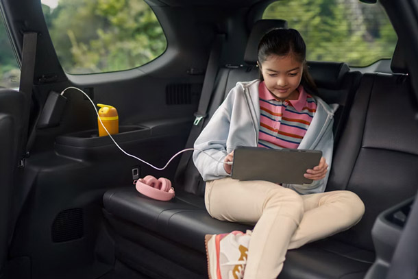 2026 Toyota Grand Highlander Hybrid MAX Platinum third-row seats