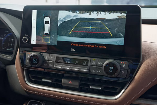 2026 Toyota Grand Highlander panoramic view monitor