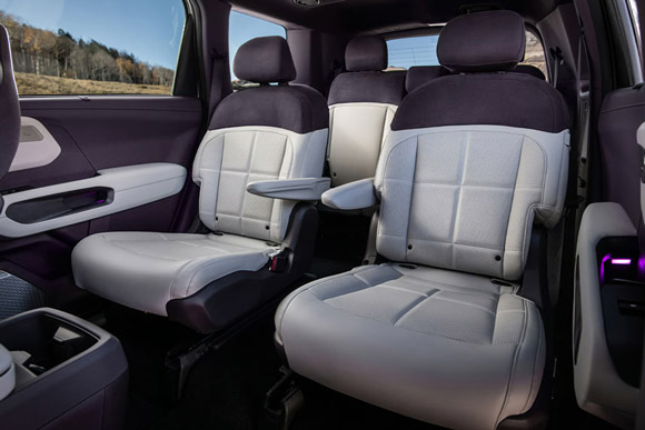 2027 Kia Telluride Hybrid second-row seats