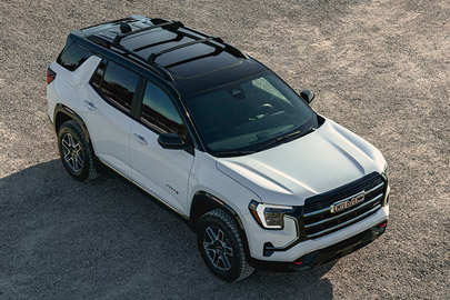 Birds-eye View of the 2026 GMC Terrain AT4 Small Off-Road SUV