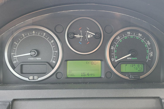 2006 Land Rover Range Rover Sport Instrument Panel