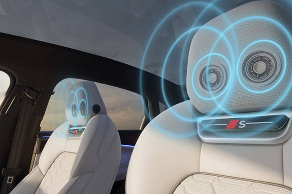 2026 Audi A6 e-tron Bang & Olufsen premium sound system