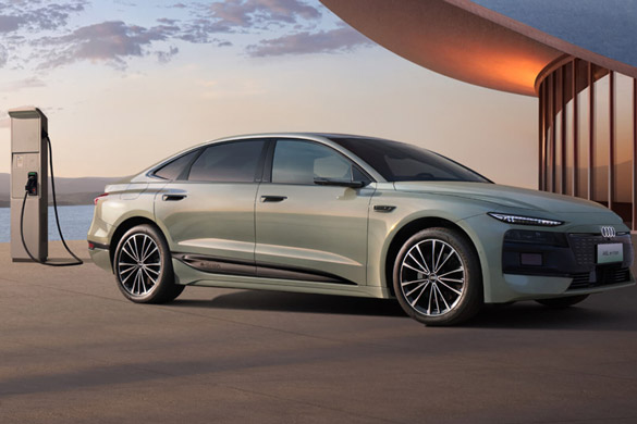 2026 Audi A6 e-tron charging
