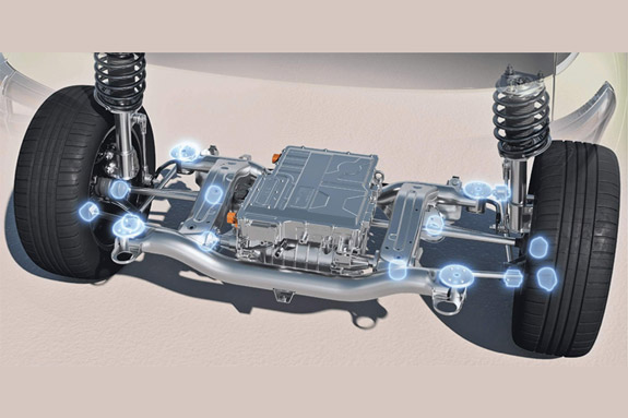 2026 Geely EX2 Multi-link Independent Suspension