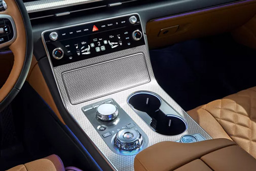 2026 Genesis GV80 Center Console