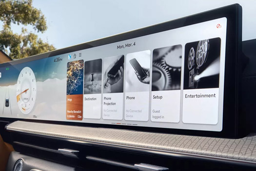 2026 Genesis GV80 Central Infotainment Screen