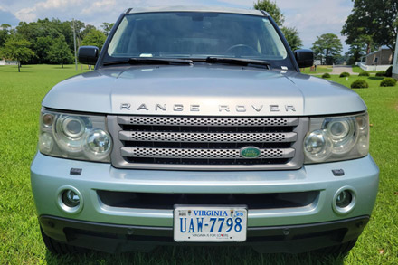 Front view of the 2006 Land Rover Range Rover Sport
