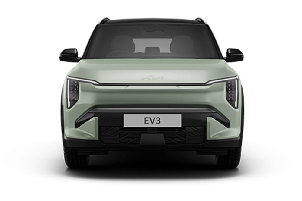 Front view of the 2026 Kia EV3