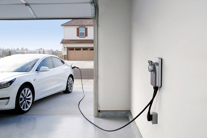 Home charging stations for electric vehicles